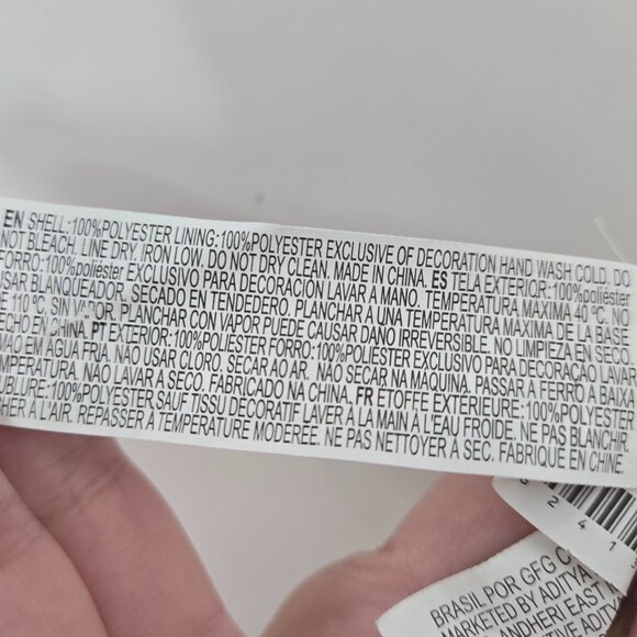 Forever 21 Cream Ruched Back Balloon Sleeves Off Shoulder Crop Top Size Small - Picture 14 of 14